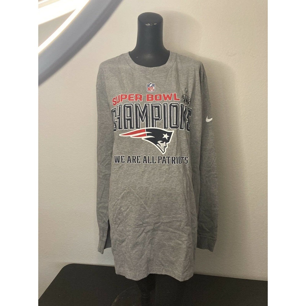 NIKE NFL Patriots Super Bowl XL Long Sleeve 2015